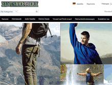 Tablet Screenshot of 23muskeltiere.de